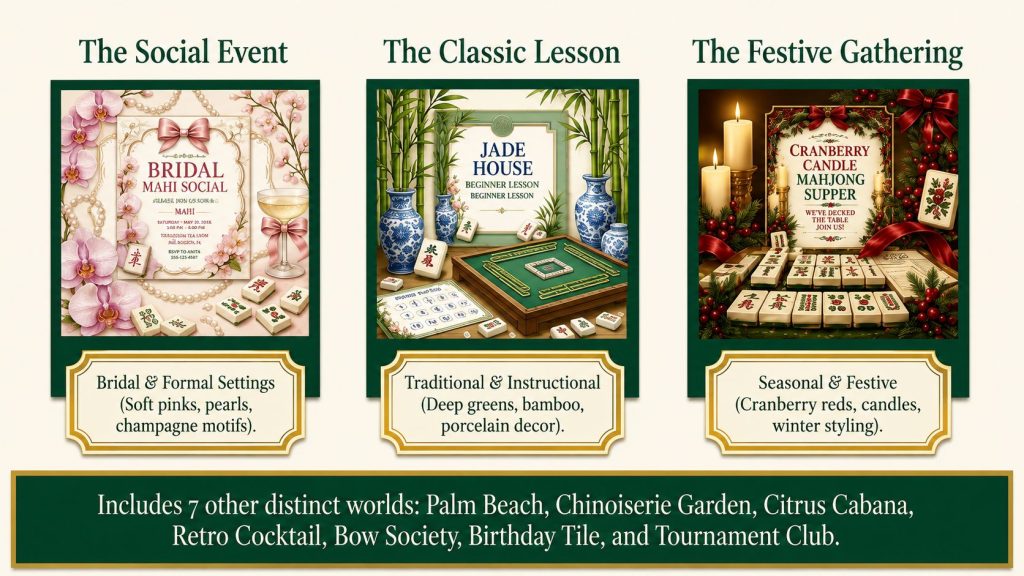 Mahjong Hostess Society Pack PLR Review