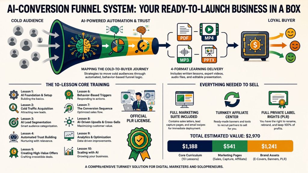 PLR Firesale AI-Conversion Funnel System Review