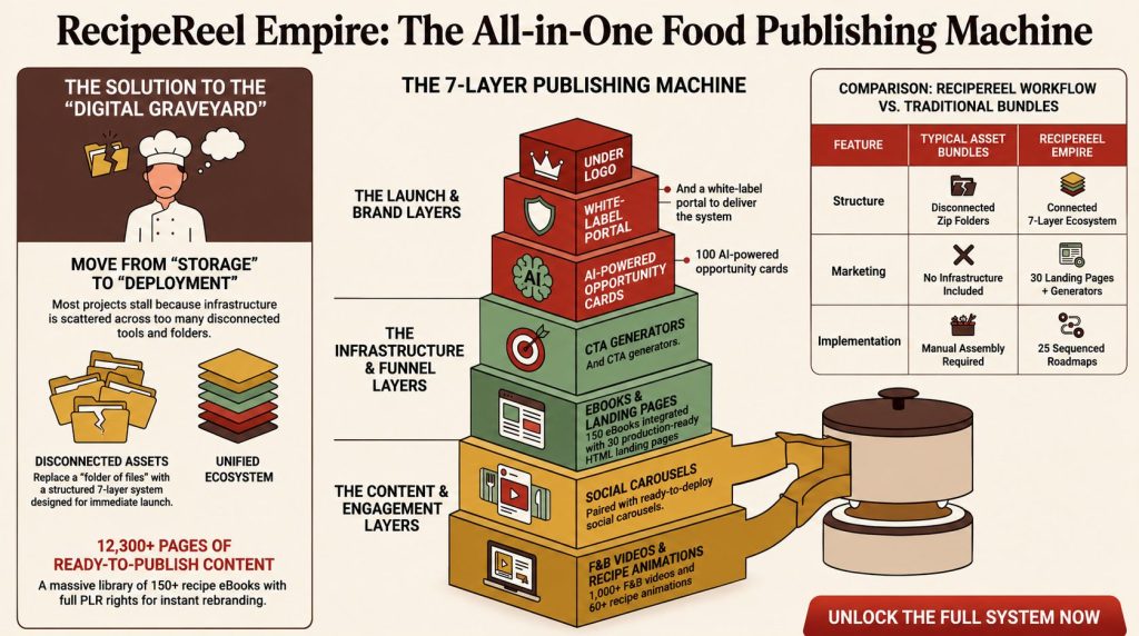 What is RecipeReel - A Complete Food Publisher Ecosystem?