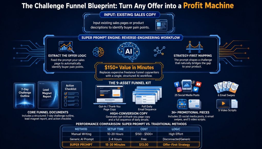 PLR My Challenge Funnel Creator Super Prompt Review