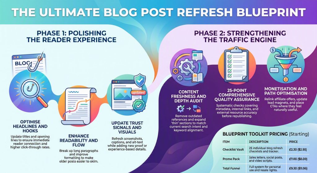 PLR 25 Blog Refresh Checklists for More Visitors Review