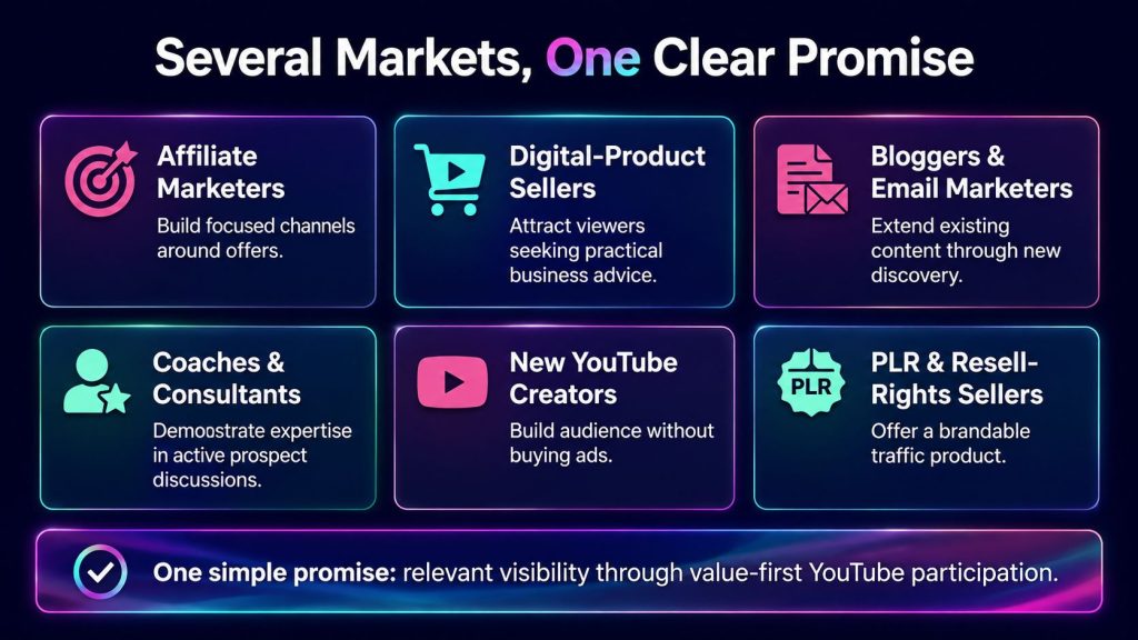 PLR Get Free YouTube Traffic From Other People's Videos Review