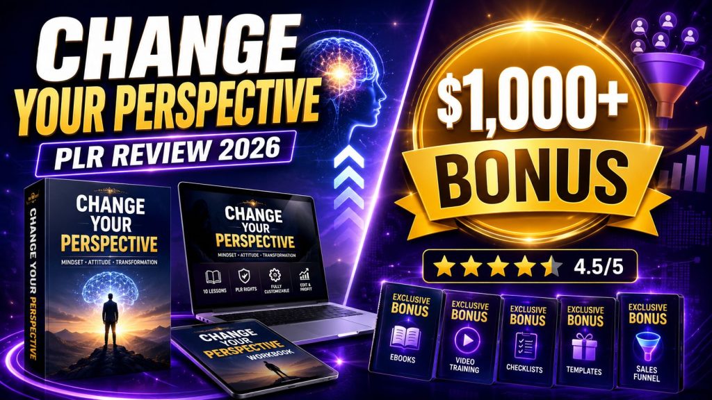 PLR Firesale Change Your Perspective Review