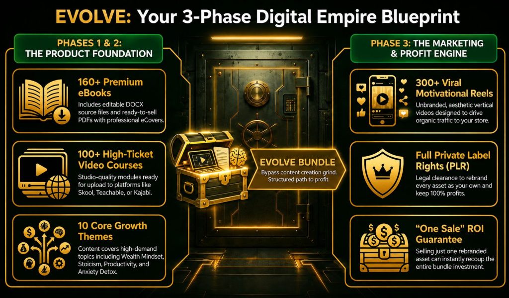EVOLVE Self-Improvement Digital Empire Review