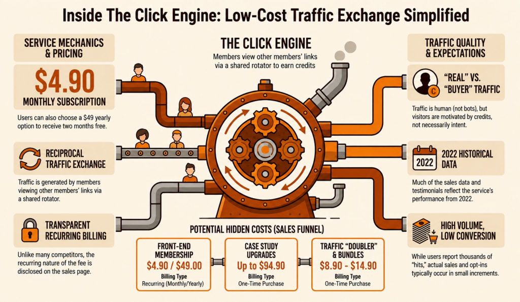 The Click Engine Get 100% REAL Buyer Traffic Review