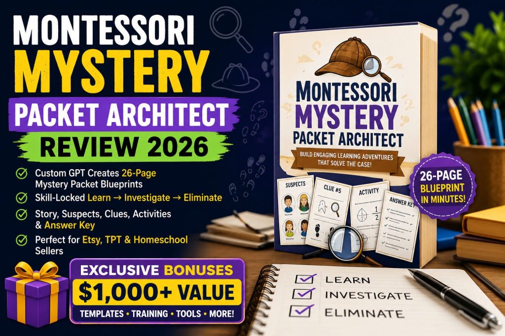 Montessori Mystery Packet Architect Review