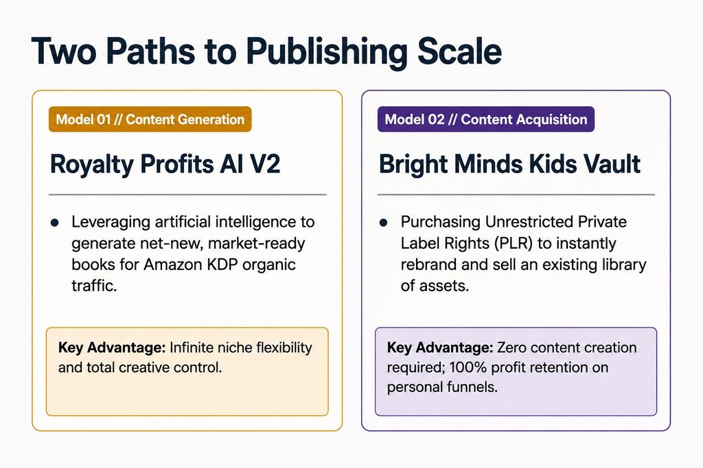 Bright Minds Kids Vault w Unrestricted PLR Review