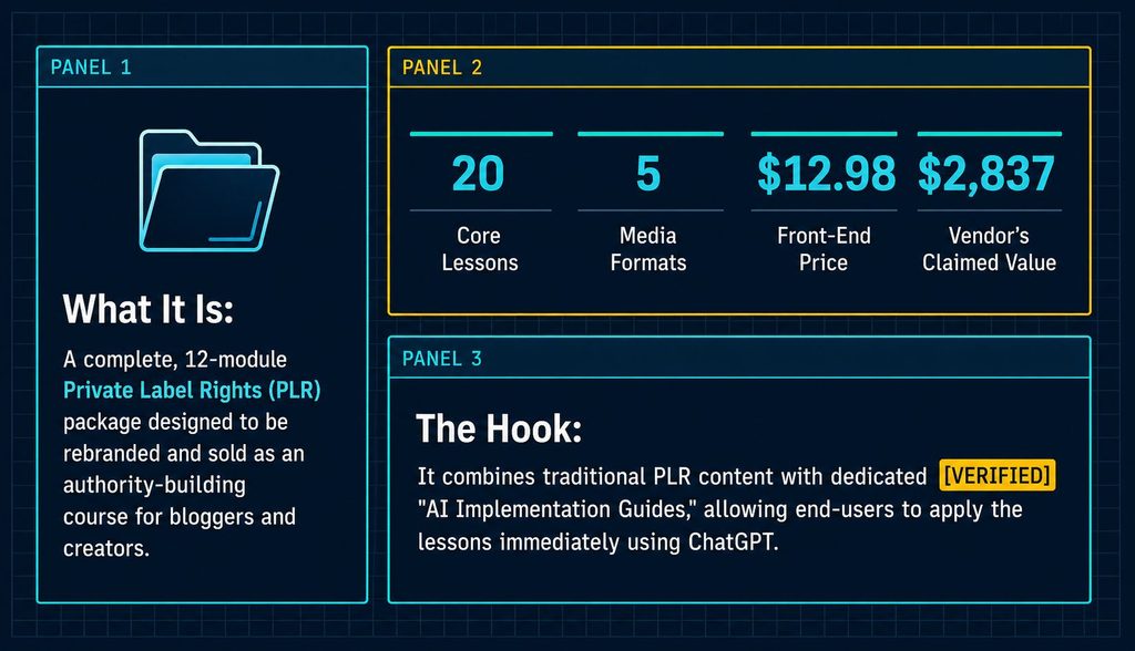 AI Toolkit The Authority Growth Blueprint PLR Review