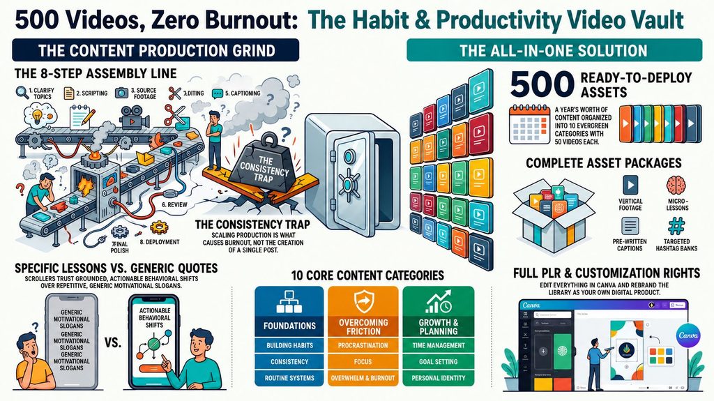 Habit & Productivity Video Vault Review