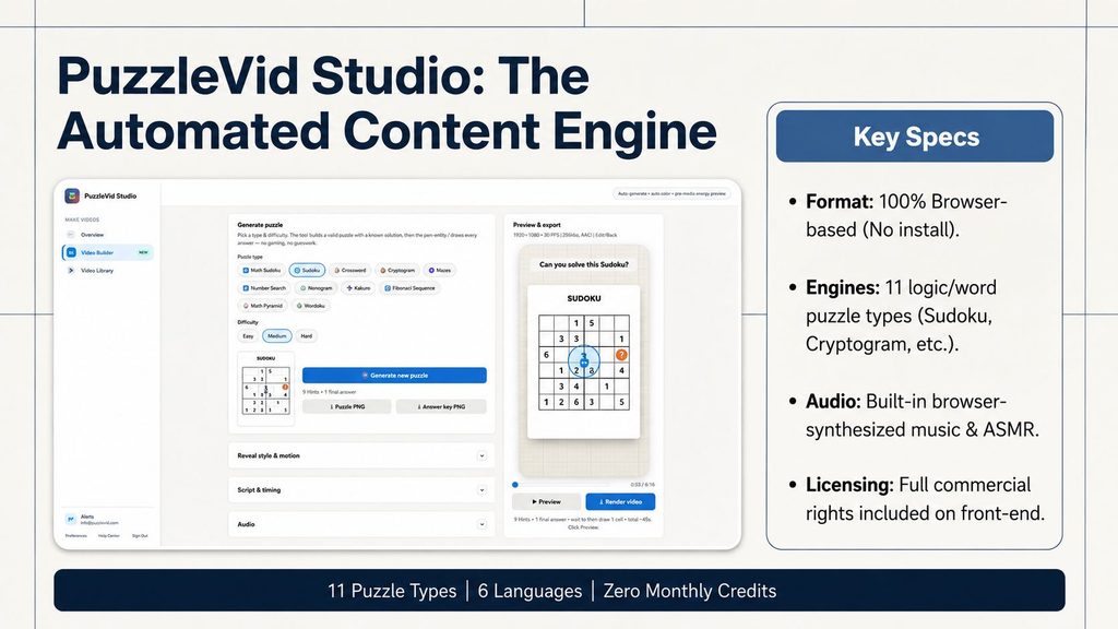 PuzzleVid Studio Turn Simple Puzzles Into Viral Videos Review