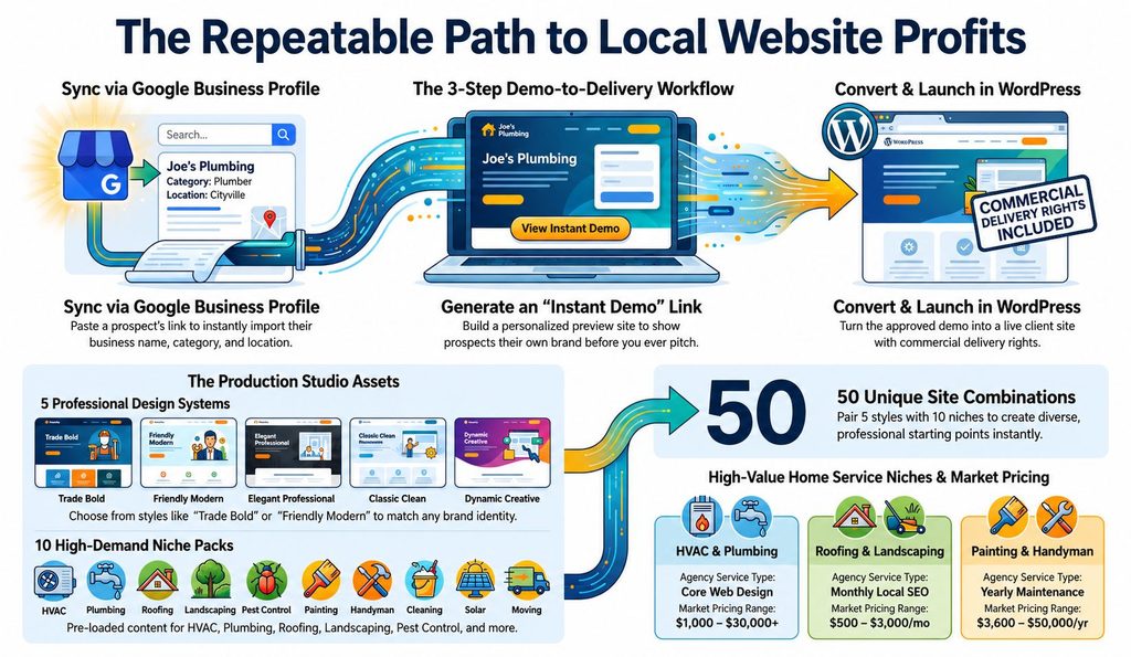 Home Service Agency Studio DFY Local Website Agency Solution review