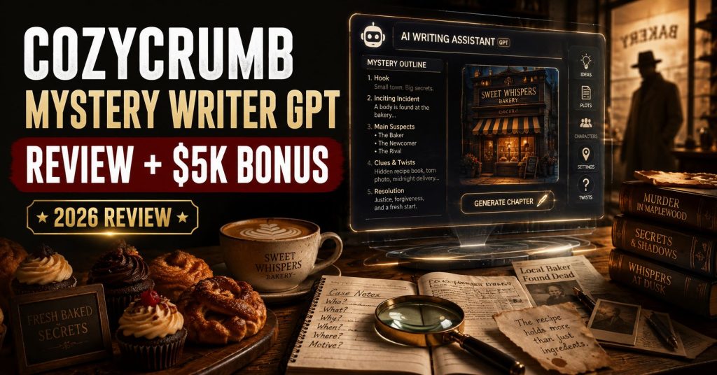 CozyCrumb Mystery Writer GPT Review