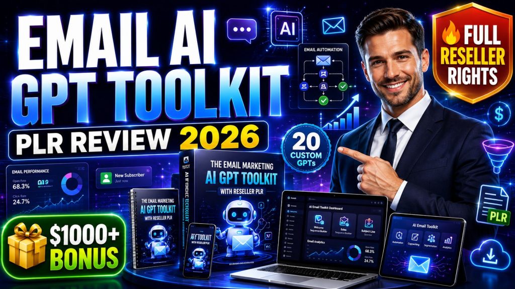 PLR The Email Marketing AI GPT Toolkit With Reseller PLR Review