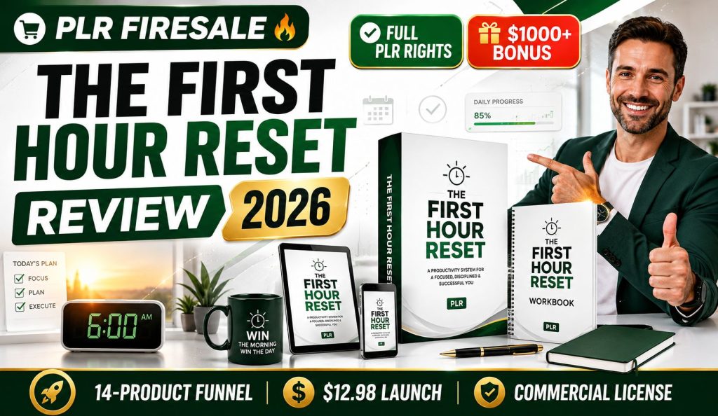 PLR Firesale The First Hour Reset Review
