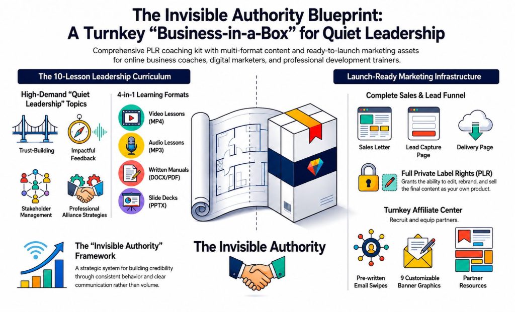 PLR Firesale The Invisible Authority Blueprint Review