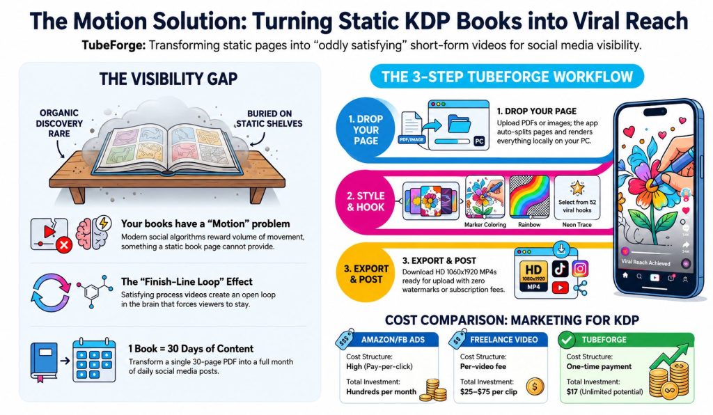 TubeForge Turn KDP Pages Into Scroll-Stopping Videos Review
