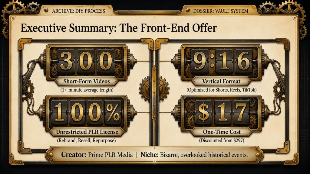 PLR Bizarre History Video Pack Oddity Vault Collection Review