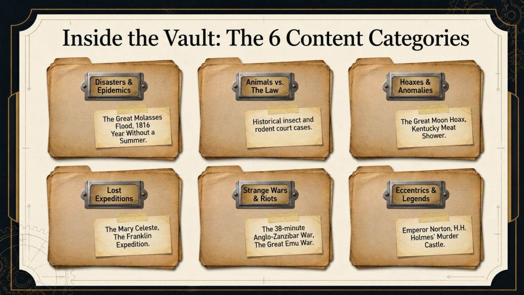PLR Bizarre History Video Pack Oddity Vault Collection Review