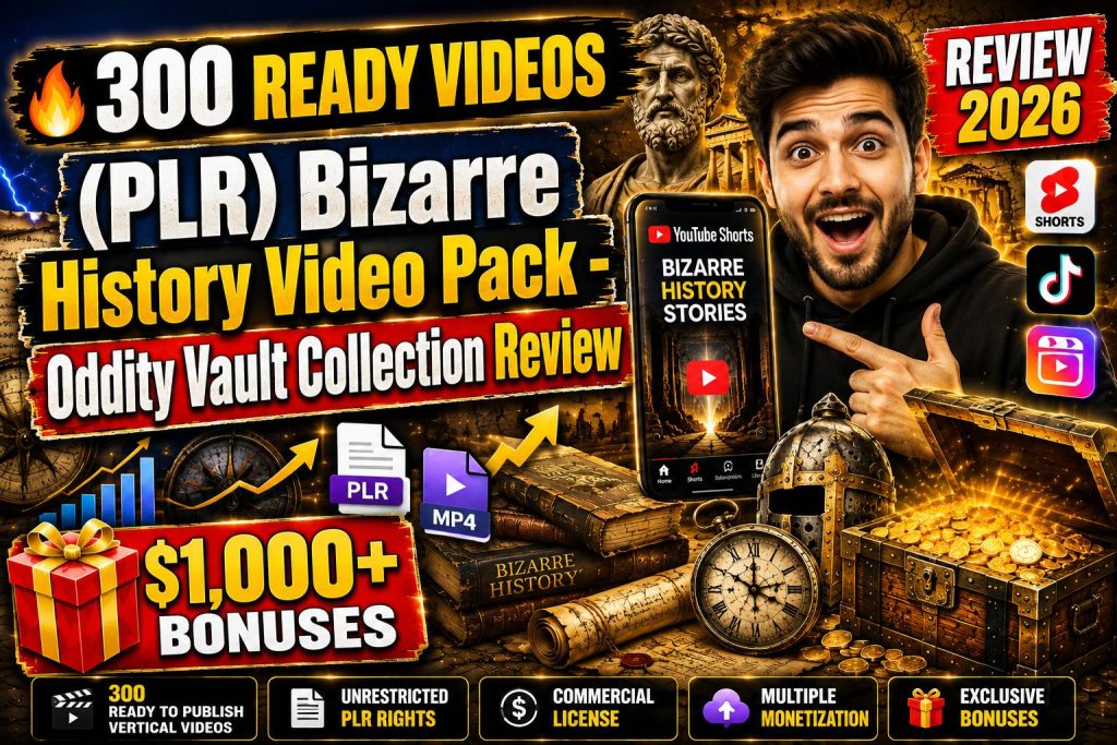 PLR Bizarre History Video Pack Oddity Vault Collection Review