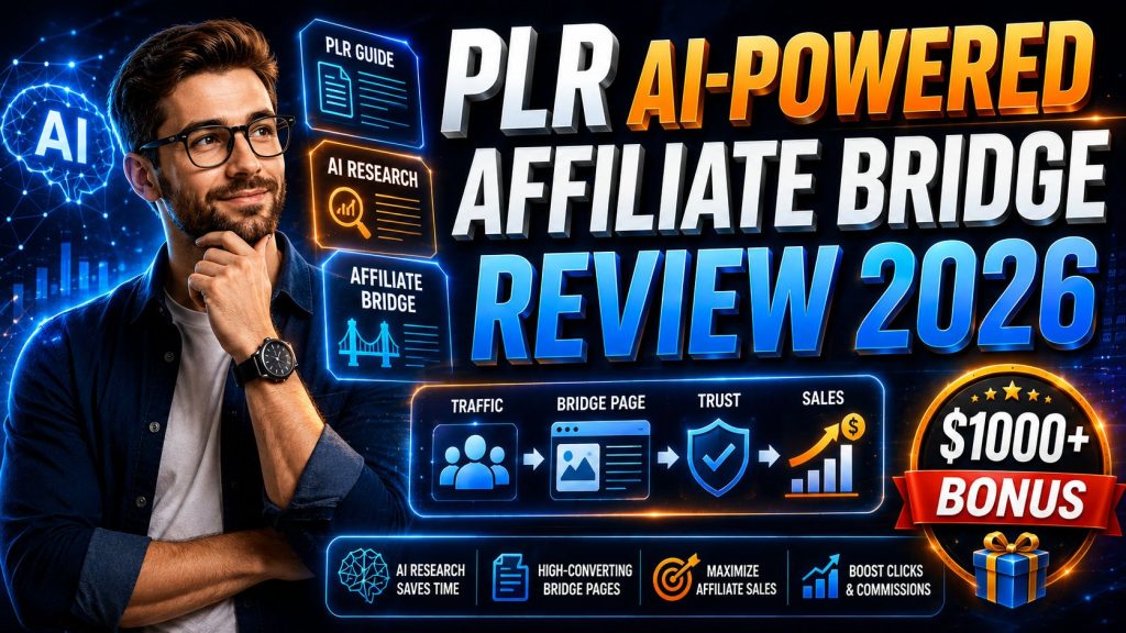 PLR AI-Powered Affiliate Bridge Review