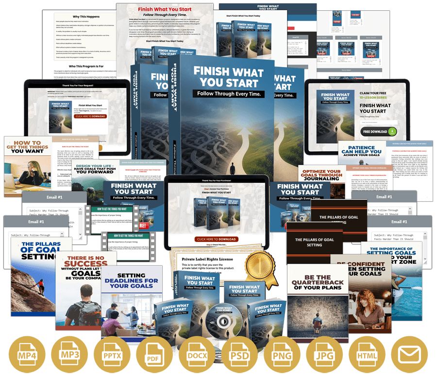 PLR Firesale Finish What You Start Review