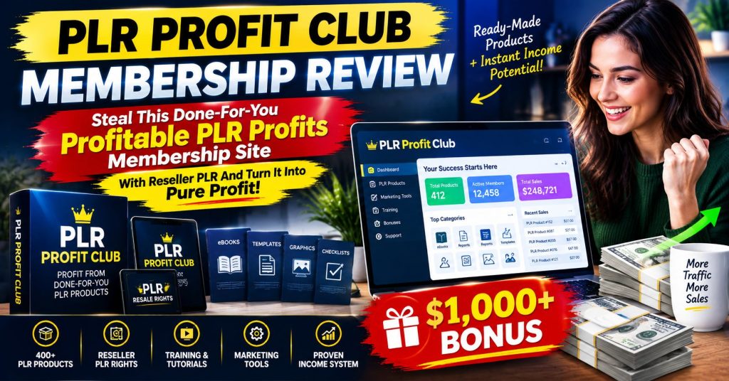 PLR Profit Club Membership Review