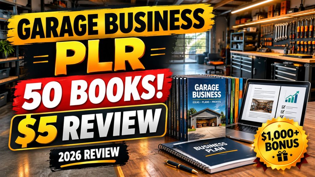 The Garage Business Blueprint w Unrestricted PLR Review