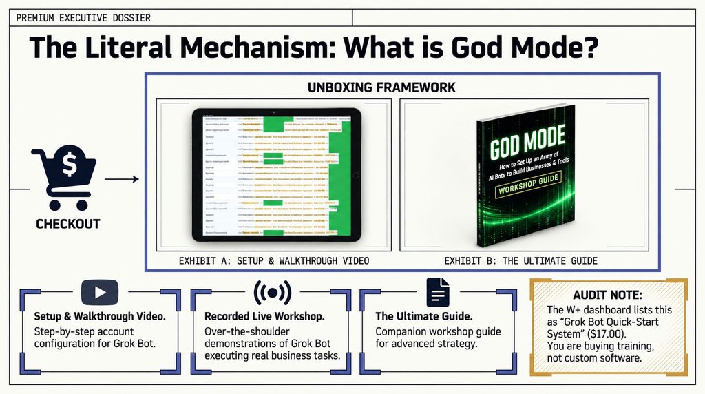 God Mode Have an army of AI bots build businesses for you Review