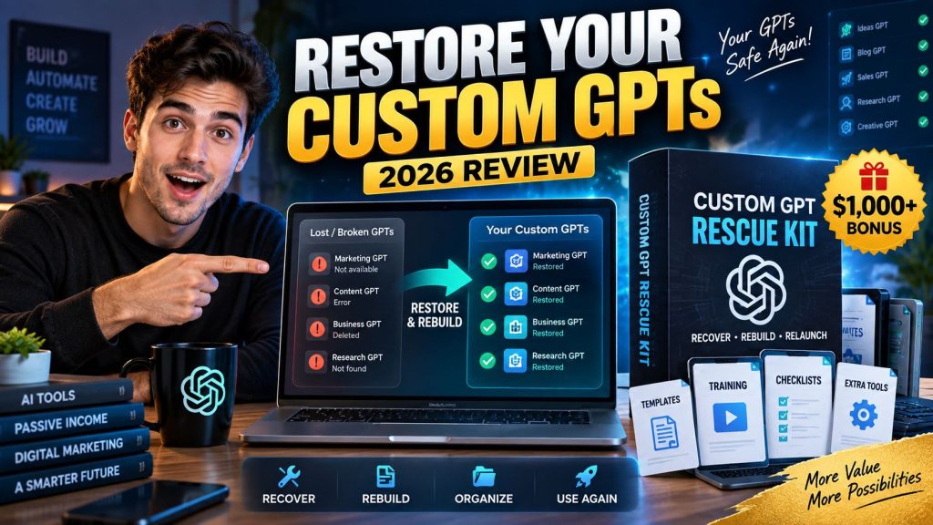 PLR The Custom GPT Rescue Kit Review