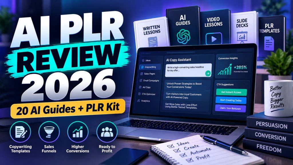 AI Toolkit The Persuasion Conversion Framework PLR Review