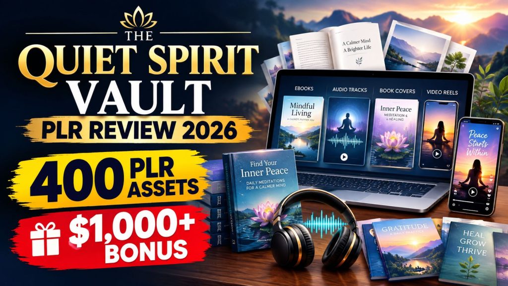The Quiet Spirit Vault PLR Review
