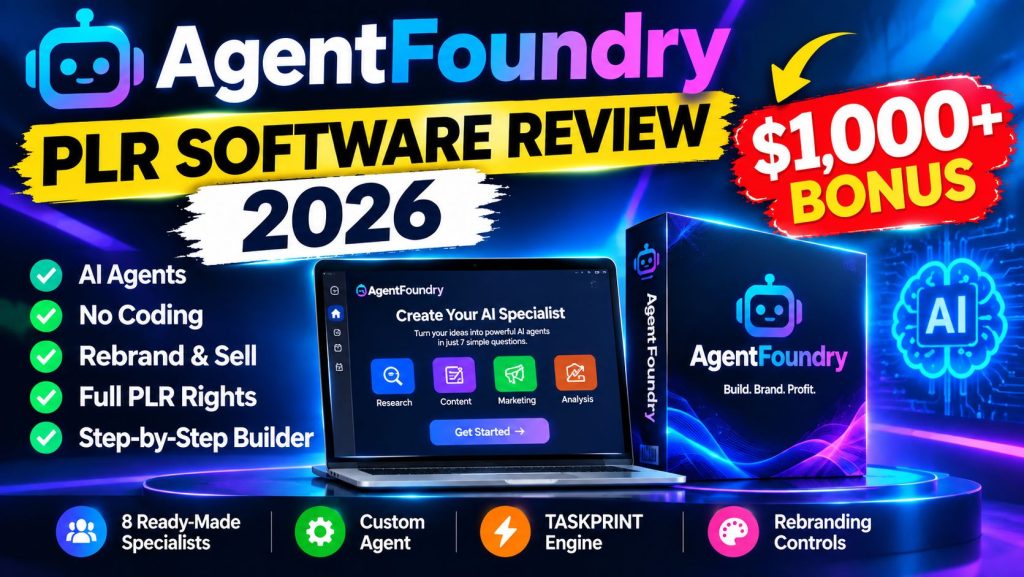 AgentFoundry PLR Software Review