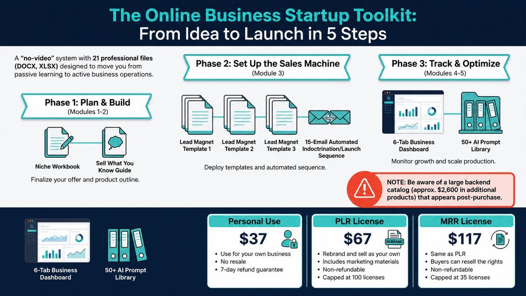 MRR PLR Business Start Up Toolkit Review