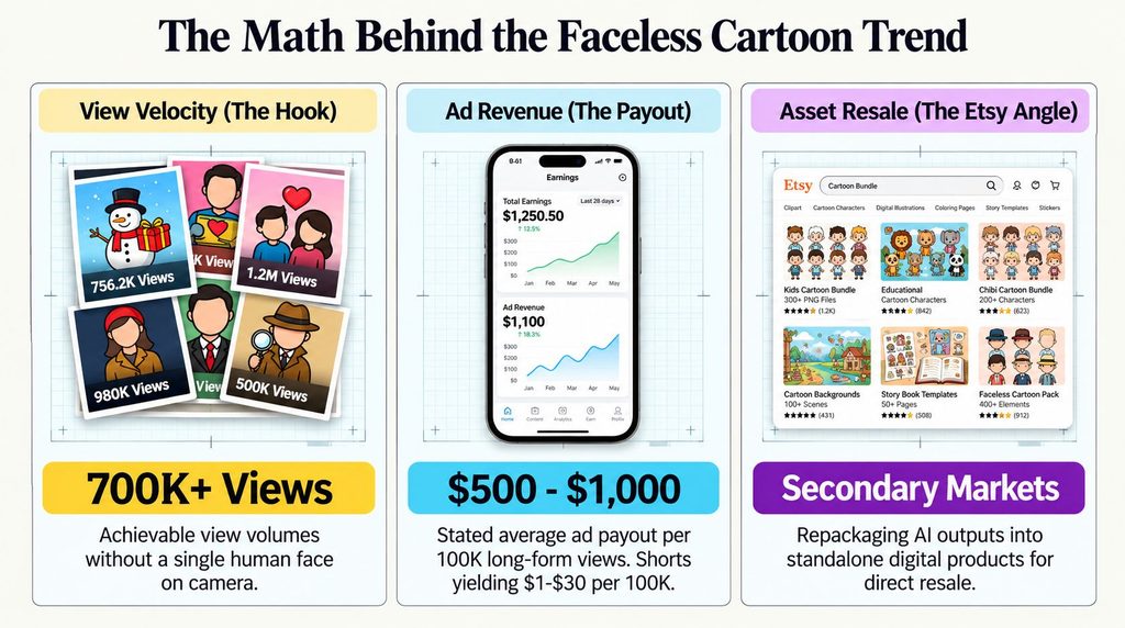 PLR Viral Cartoon Video Creator AI Review