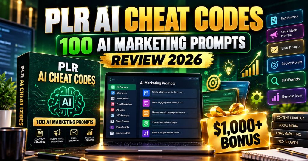 PLR AI Cheat Codes for Internet Marketing Review