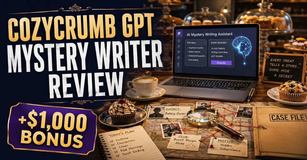 CozyCrumb Mystery Writer GPT Review