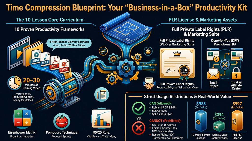 PLR Firesale Time Compression Blueprint Review