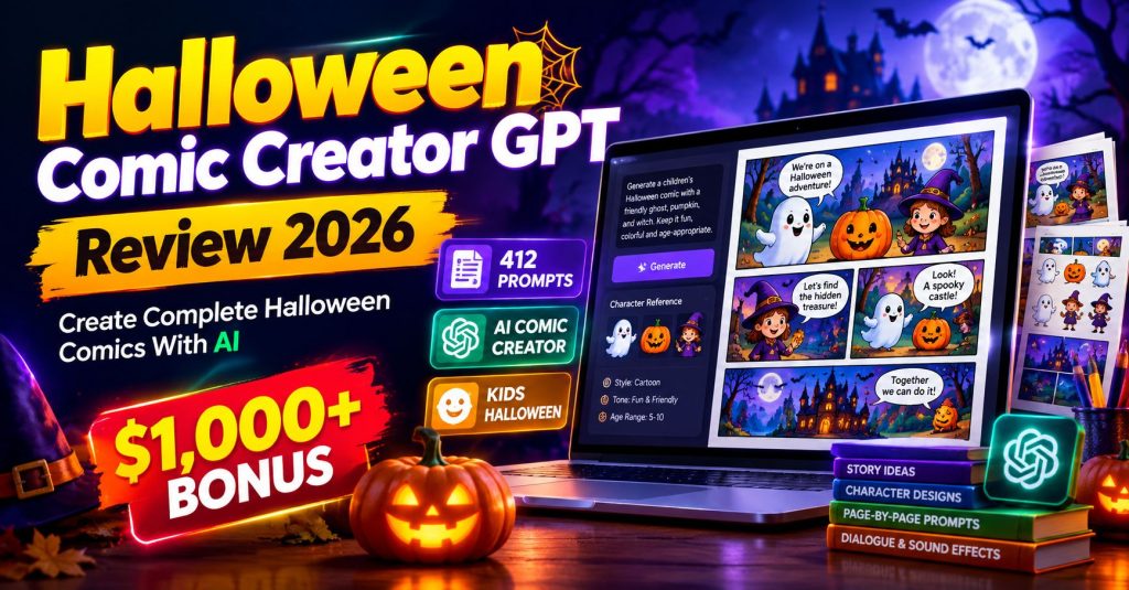 Halloween Comic Creator GPT Review