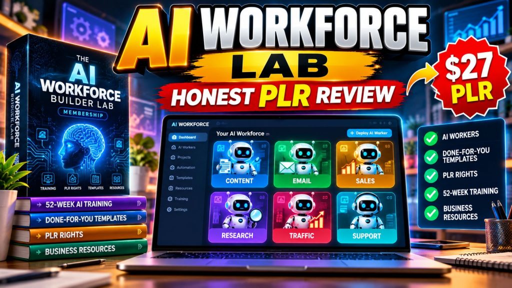 PLR The AI Workforce Builder Lab Membership Review