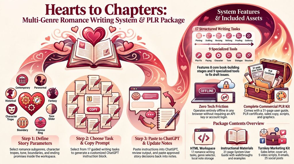 PLR Hearts to Chapters Complete System Review