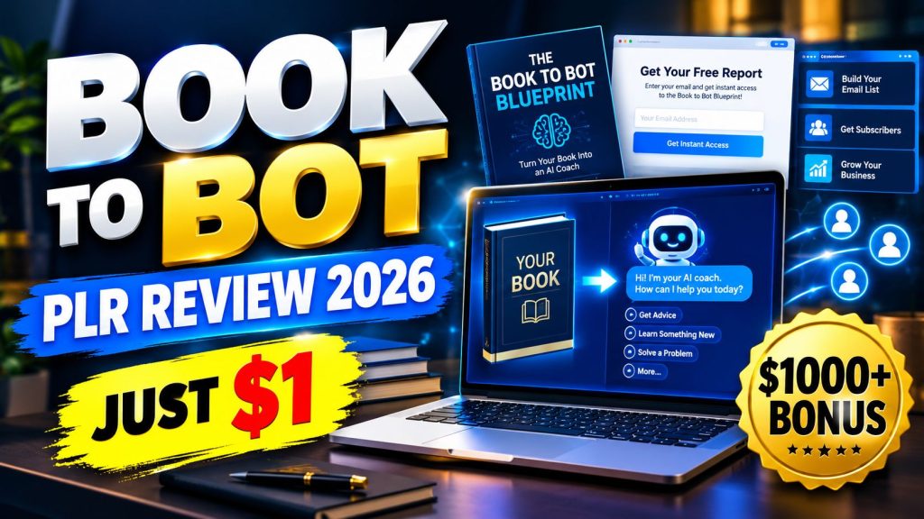 PLR The Book to Bot Blueprint Review