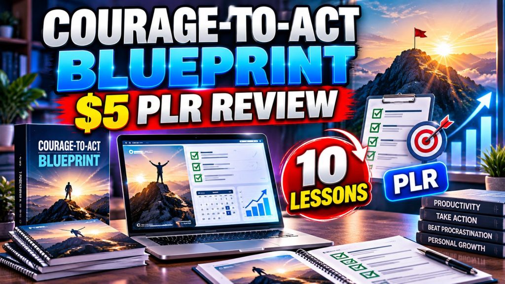 plr firesale the courage to act blueprint review