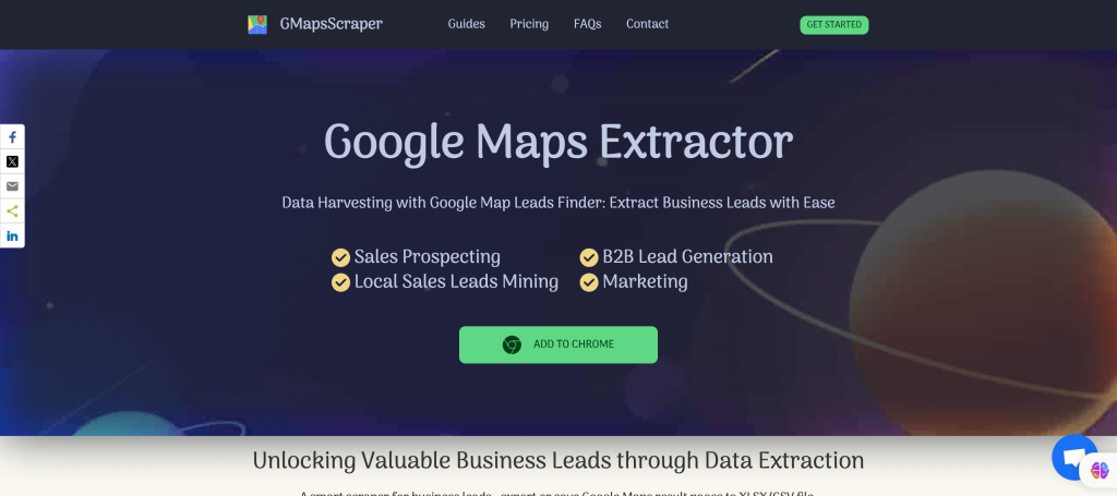 G Maps Scraper - https://g-maps.gmapsscraper.com